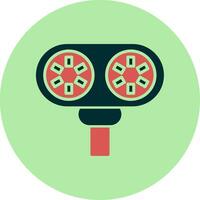Stereoscope Vector Icon