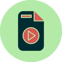 Video File Vector Icon