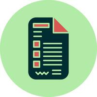 Checklist Vector Icon