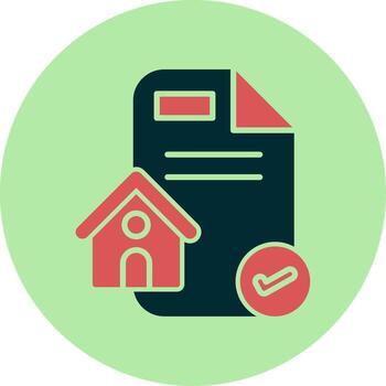 icono de vector de documento