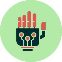 Robotic Hand Vector Icon