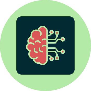 Artificial Intelligence Vector Icon