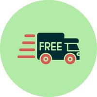 Free Delivery Vector Icon