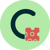 Capital C Vector Icon