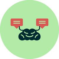 natural idioma Procesando vector icono