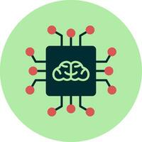 Artificial Intelligence Vector Icon
