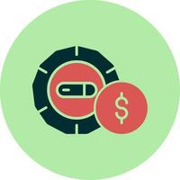 Paid Vector Icon