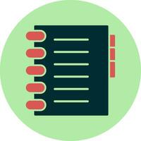 Notebook Vector Icon