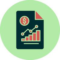 Bar Chart Vector Icon