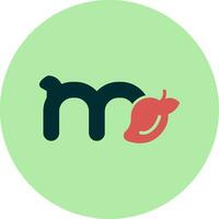 Small M Vector Icon