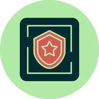 Police Station Sign Vector Icon