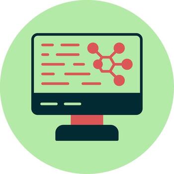 Computer Vector Icon
