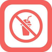 No Beverage Vector Icon