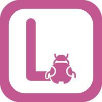 Capital L Vector Icon