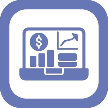 rentable vector icono
