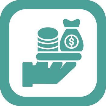 rentable vector icono