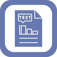 Text Vector Icon
