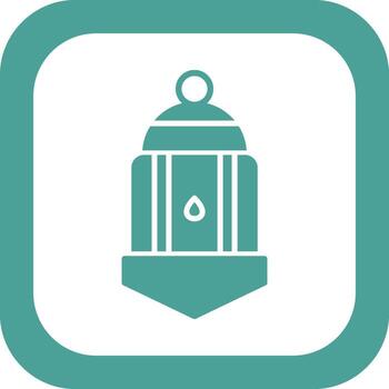 icono de vector de linterna