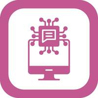Artificial Intelligence Vector Icon