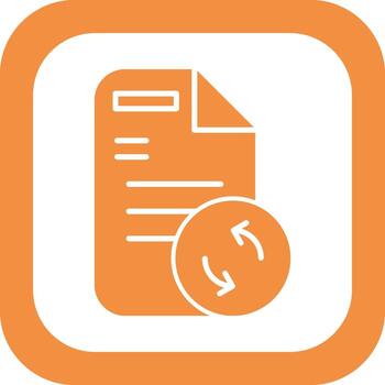 icono de vector de documento