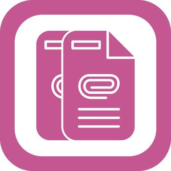 icono de vector de documento