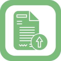 Upload File Vector Icon
