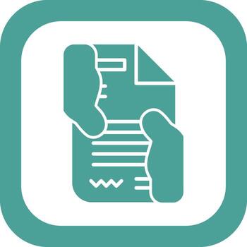 icono de vector de documento