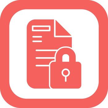 Secure Folder Vector Icon