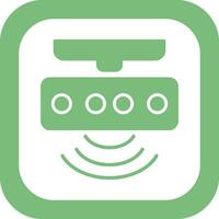 Motion Sensor Vector Icon