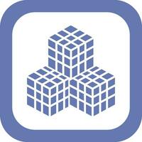 Cubes Vector Icon