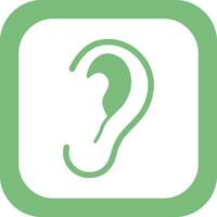 Ear Vector Icon