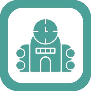 hora máquina vector icono