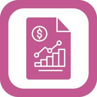 Bar Chart Vector Icon