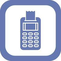 Pos Terminal Vector Icon