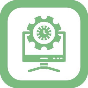 icono de vector de computadora