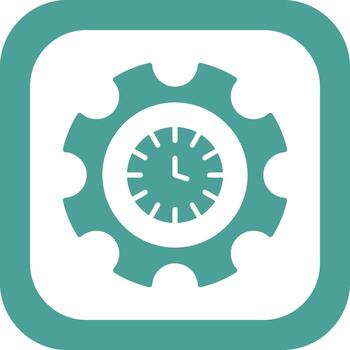 icono de vector de engranaje