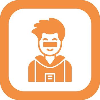 icono de vector de hombre