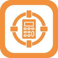 icono de vector de destino