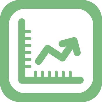 Graph Vector Icon