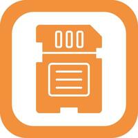 Memory Card Vector Icon