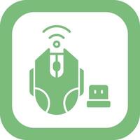 Wireless Mouse Vector Icon