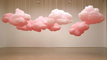 Clouds background wallpaper, colorful sky design, photo