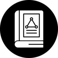 icono de vector de libro de química