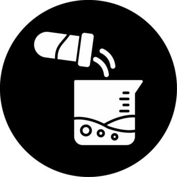 icono de vector de experimento