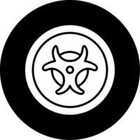 Biohazard Sign Vector Icon