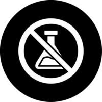 No Chemical Vector Icon