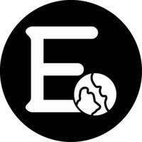 Capital E Vector Icon