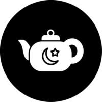 té maceta vector icono