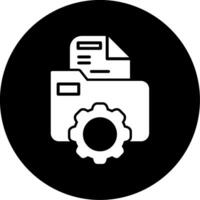 Folder Management Vector Icon