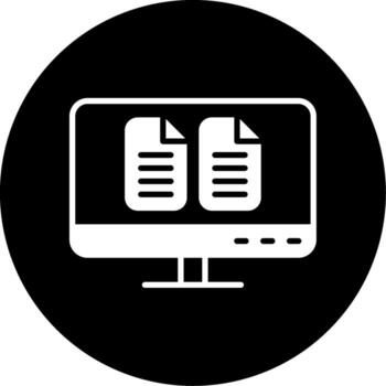 documento archivo vector icono